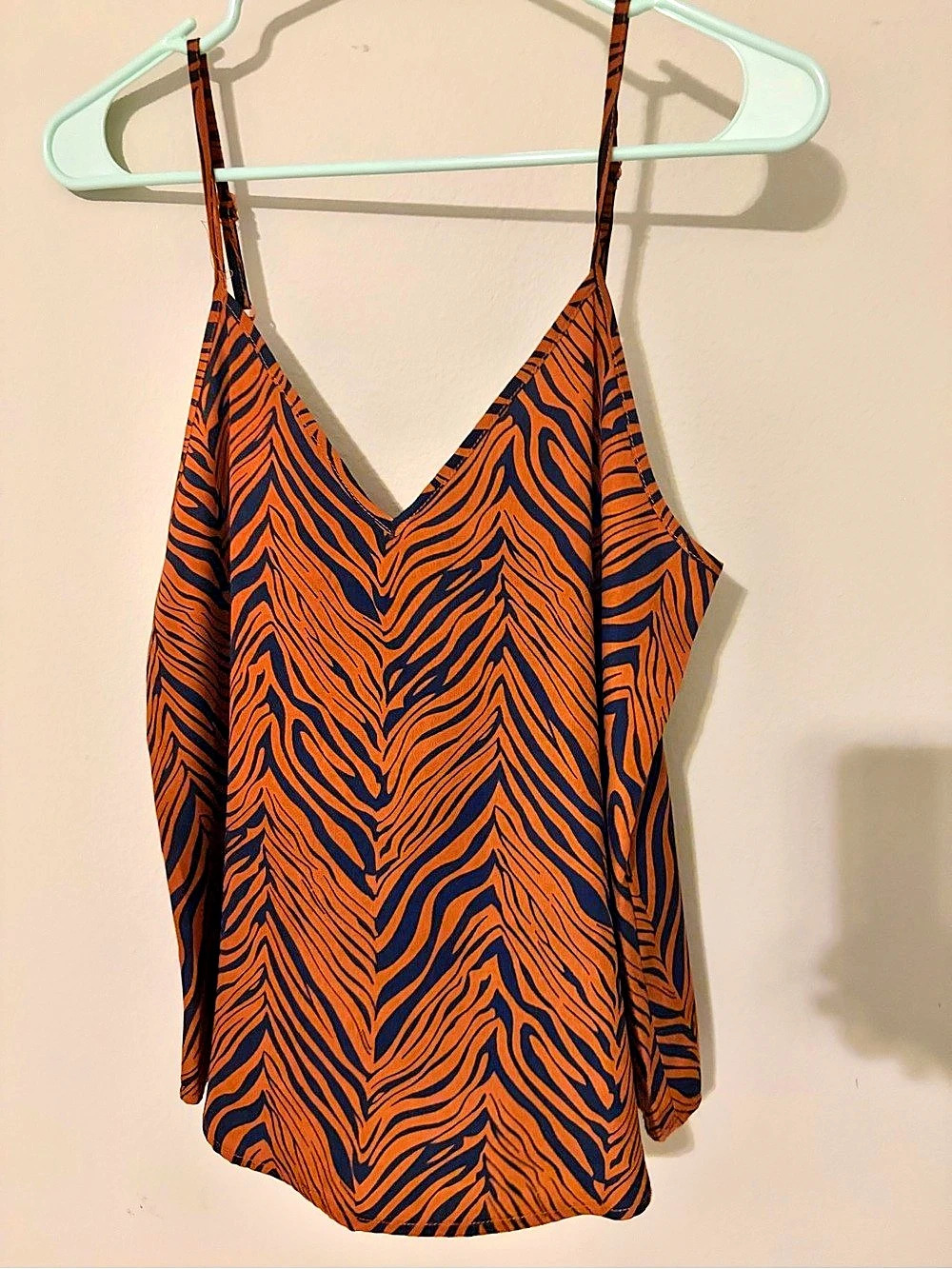 SHEIN Women's Tiger Print tank top Size small Like New